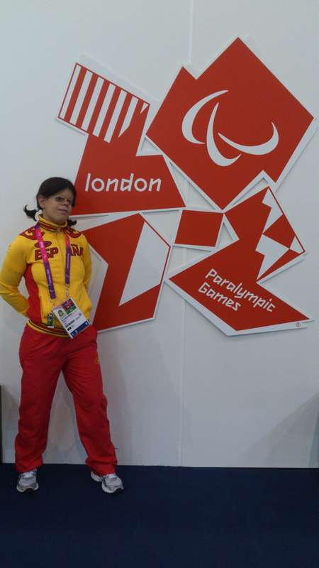 En londres con Laura García